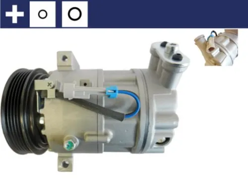 Compressor, air conditioning