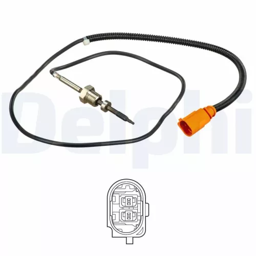 Sensor, exhaust gas temperature