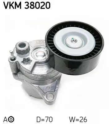 Belt Tensioner, V-ribbed belt