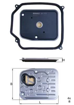 Hydraulic Filter, automatic transmission