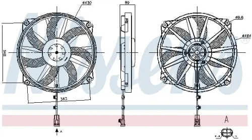 Fan, engine cooling