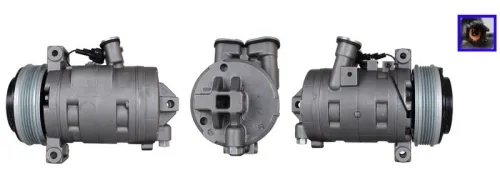 Compressor, air conditioning