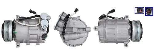 Compressor, air conditioning