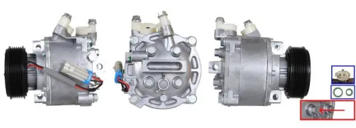 Compressor, air conditioning