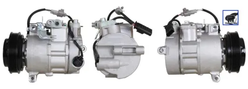 Compressor, air conditioning