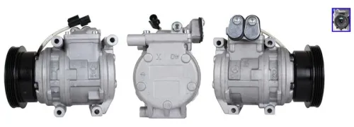 Compressor, air conditioning