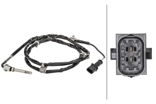 Sensor, exhaust gas temperature