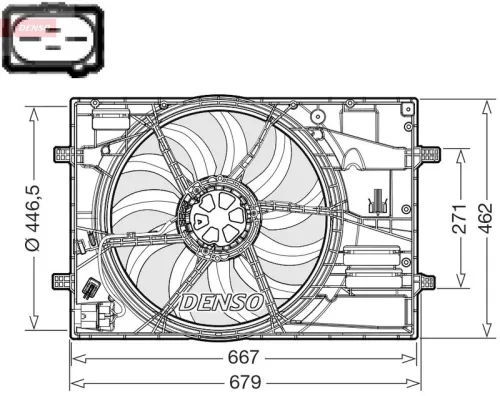 Fan, engine cooling
