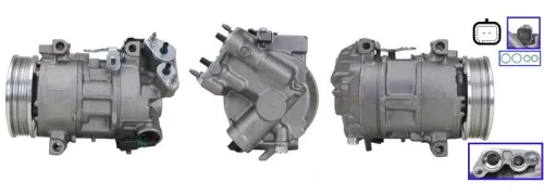 Compressor, air conditioning