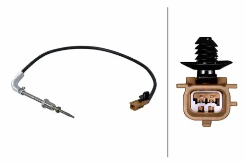 Sensor, exhaust gas temperature