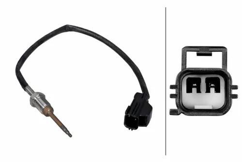 Sensor, exhaust gas temperature