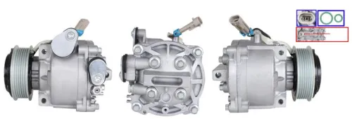 Compressor, air conditioning