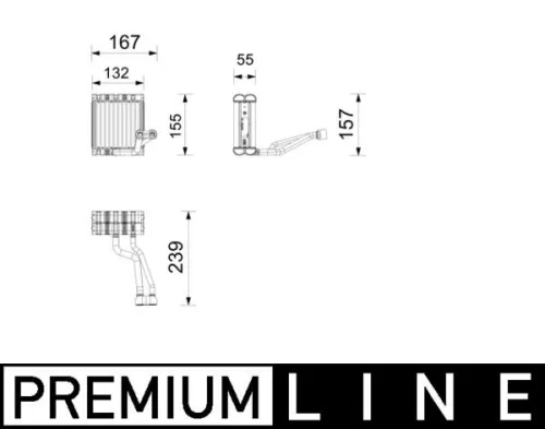 Evaporator, air conditioning