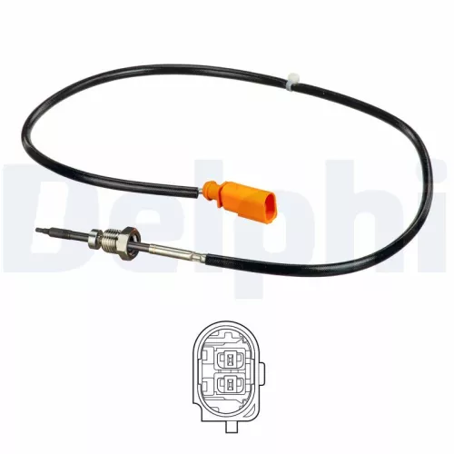 Sensor, exhaust gas temperature