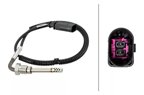 Sensor, exhaust gas temperature