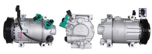 Compressor, air conditioning