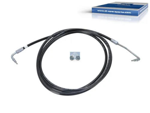 Hose Line, driver cab tilting device