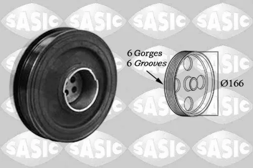 Belt Pulley, crankshaft