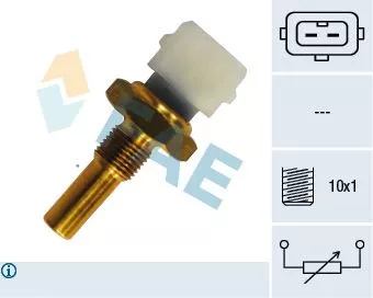 Sensor, coolant temperature