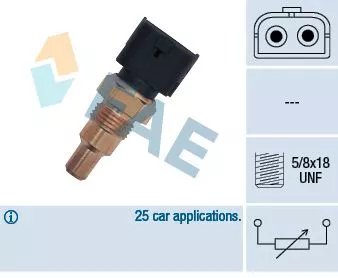 Sensor, coolant temperature