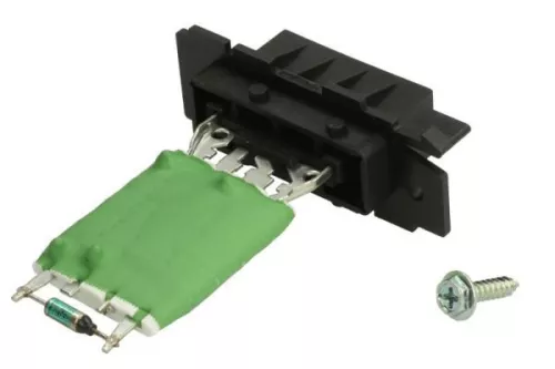 Resistor, interior blower