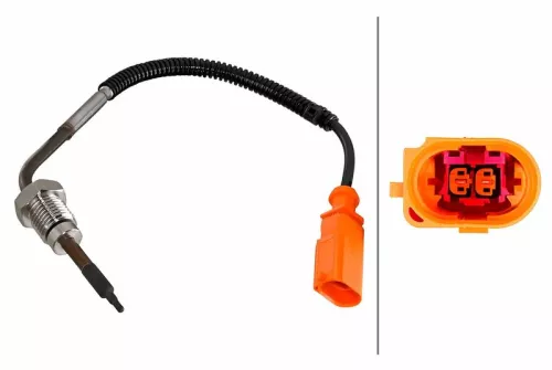 Sensor, exhaust gas temperature