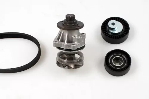 Water Pump + V-ribbed Belt Kit