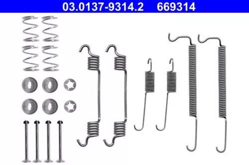 Accessory Kit, brake shoes