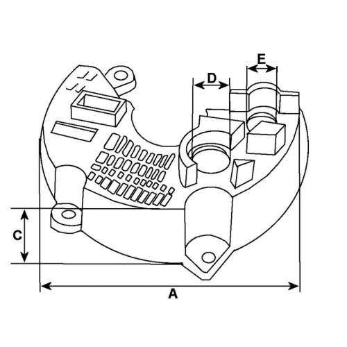 Protective Cap, alternator