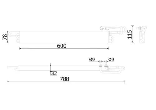 Oil Cooler, engine oil