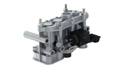 Valve, lifting axle control