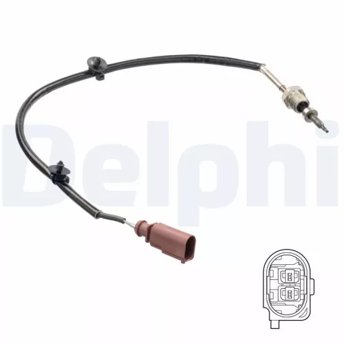 Sensor, exhaust gas temperature