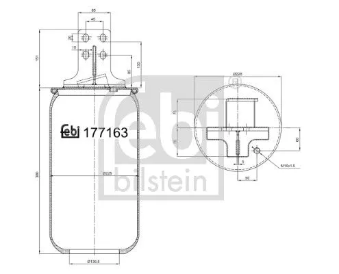 Bellow, air suspension