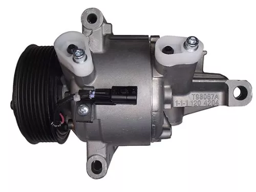 Compressor, air conditioning