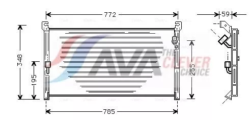 Condenser, air conditioning