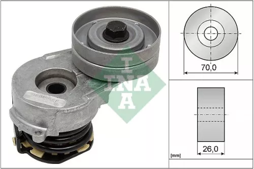 Belt Tensioner, V-ribbed belt