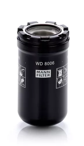 Filter, operating hydraulics