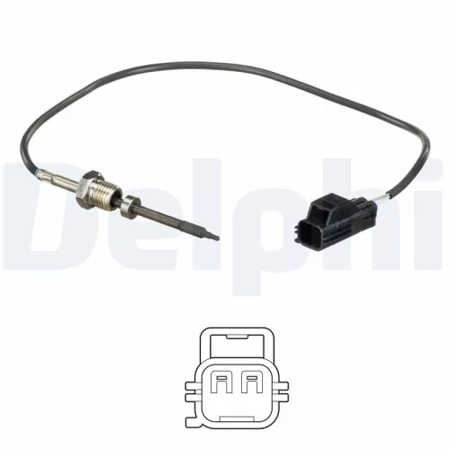 Sensor, exhaust gas temperature