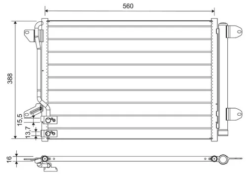 Condenser, air conditioning