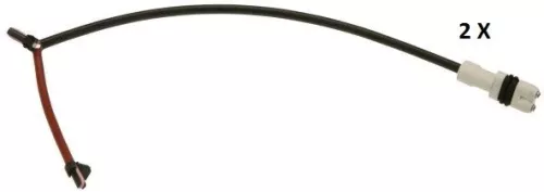 Warning Contact, brake pad wear