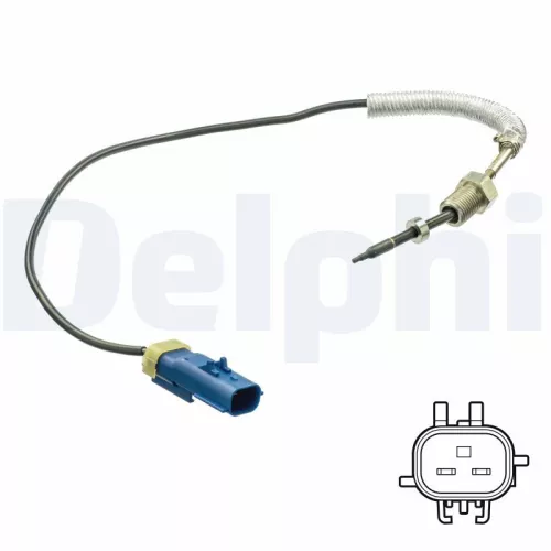 Sensor, exhaust gas temperature