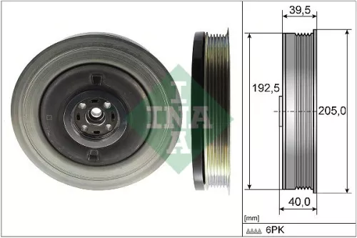 Belt Pulley, crankshaft