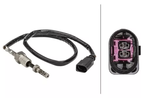 Sensor, exhaust gas temperature