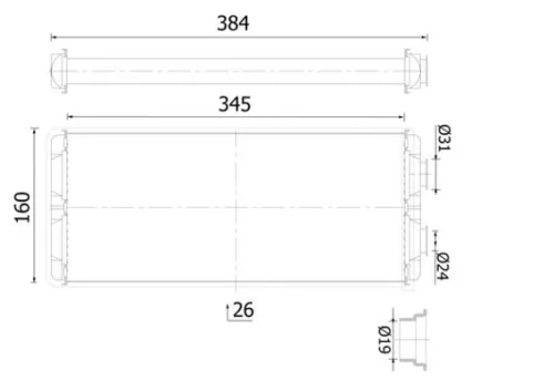 Heat Exchanger, interior heating