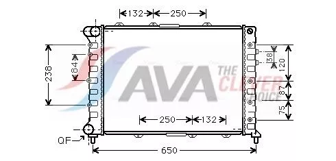 Radiator, engine cooling