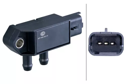 Sensor, exhaust pressure