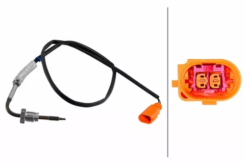 Sensor, exhaust gas temperature