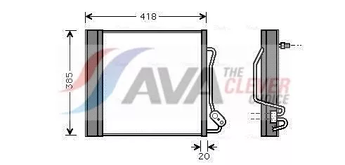 Condenser, air conditioning