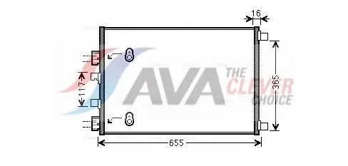 Condenser, air conditioning