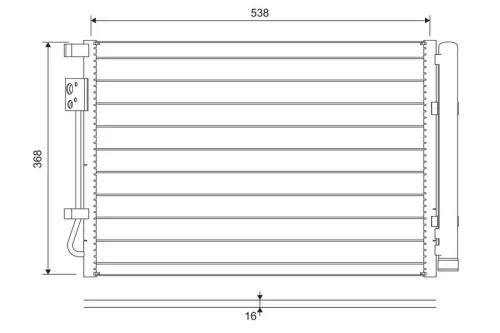 Condenser, air conditioning